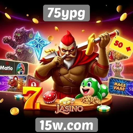 75ypg se destaca pela diversidade de jogos disponíveis