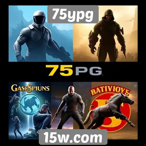 Evolução dos jogos disponíveis no 75ypg