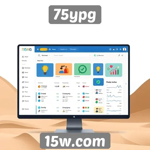 75ypg destaca sua interface intuitiva e usuário amigável