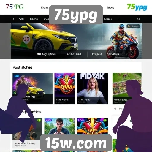 novas funcionalidades do site 75ypg para jogadores